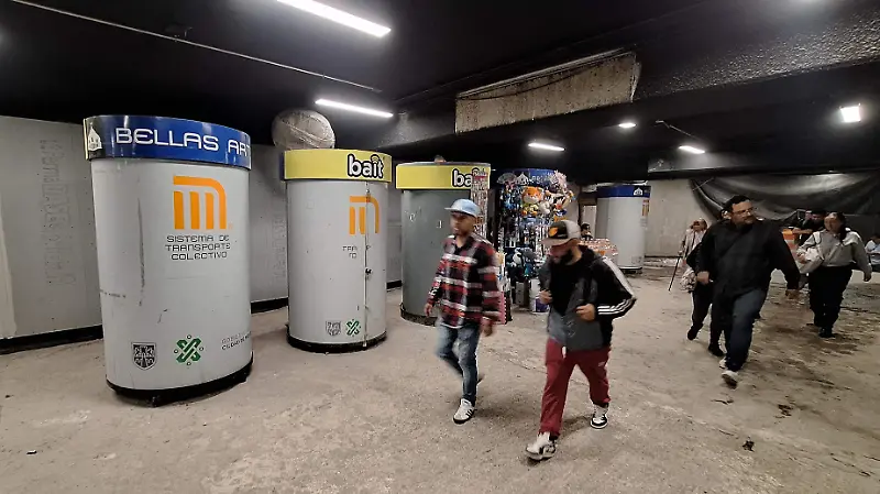 Avance de obras de remodelación de la línea 2 del metro previo al Mundial FIFA 2026